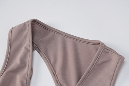 Detalle del tirante y las costuras