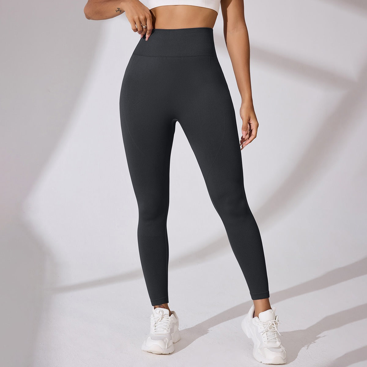 Leggings deportivos gris oscuro